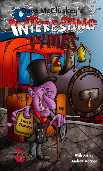 Interesting Times x 2 - six tale horror anthology comic, rhyming for children